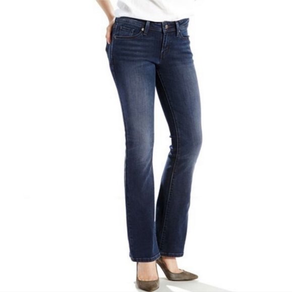 LEVI'S 529 CURVY BOOT CUT  WOMENS JEANS SIZE 10 PREOWNED - Picture 3 of 16